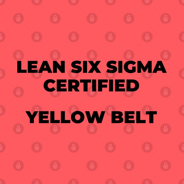 LEAN SIX SIGMA CERTIFIED - YELLOW BELT by Viz4Business