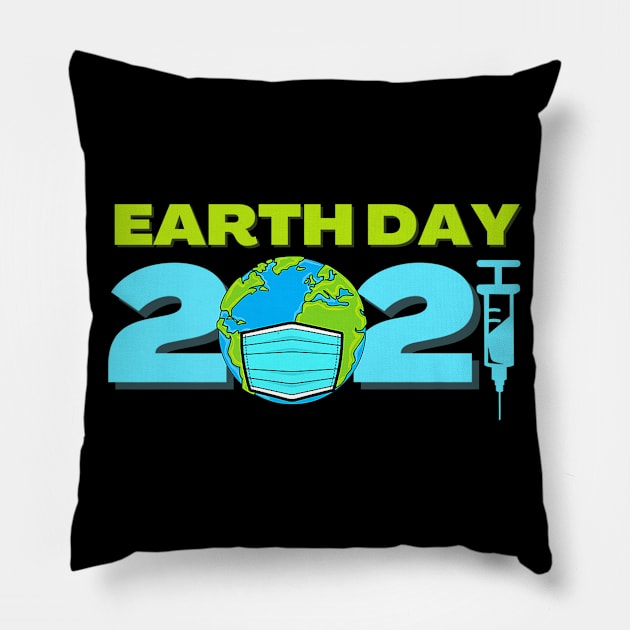 Earthday 2021 Pillow by sevalyilmazardal