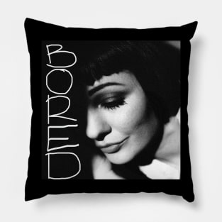 bored time girl Pillow