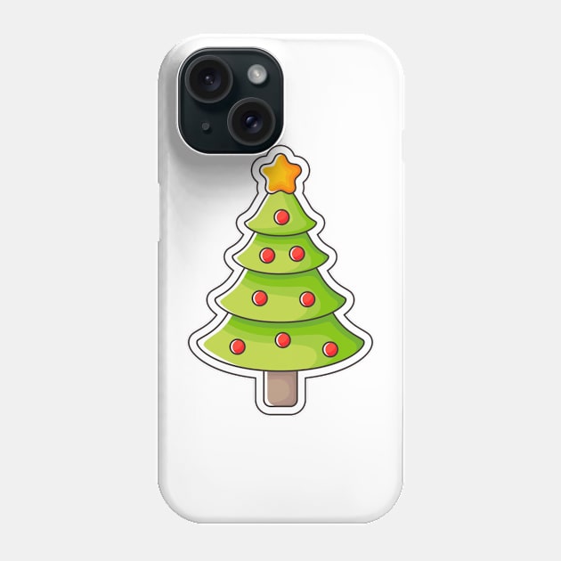 Christmas tree Phone Case by MadDesigner