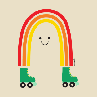 Skating Rainbow T-Shirt