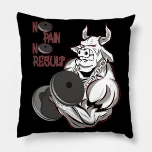 Bodybuilder Fitness Sport Beast Pillow