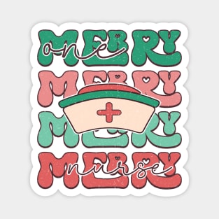 One Merry Nurse Magnet