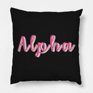 Alpha Pillow