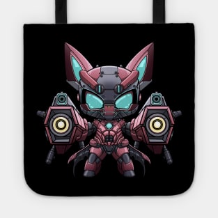 The Tiny Titan - Chibi Batman Robot Tote