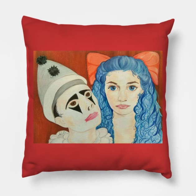 Courtship Pillow by mariasibireva