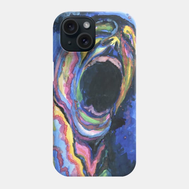 Series of Screams - Ecstasy Phone Case by Austin Floyd Artwork