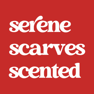 Serene, Scarves, Scented Shirt T-Shirt