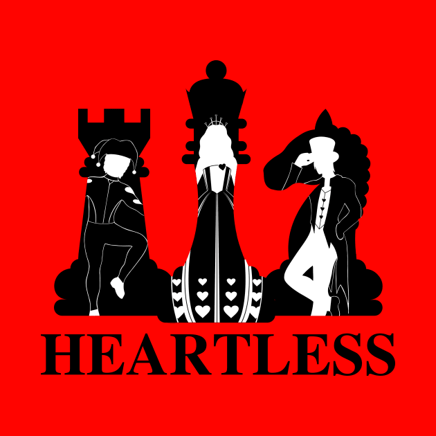 Heartless Chess Pieces by The Happy Writer