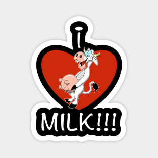 I Love Milk Magnet