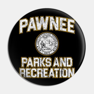 Pawnee Parks and Recreation T-Shirt Pin