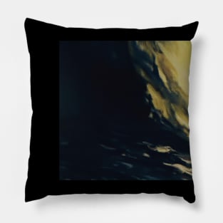 Deep shadow minimalist abstract Pillow