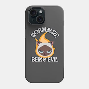 Evil Cat LOL Funny Cats Phone Case