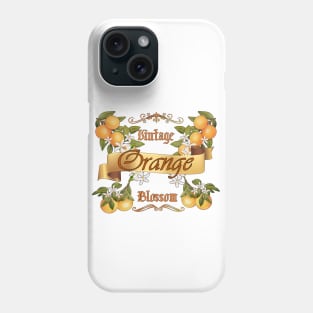 Vintage Orange blossom Phone Case