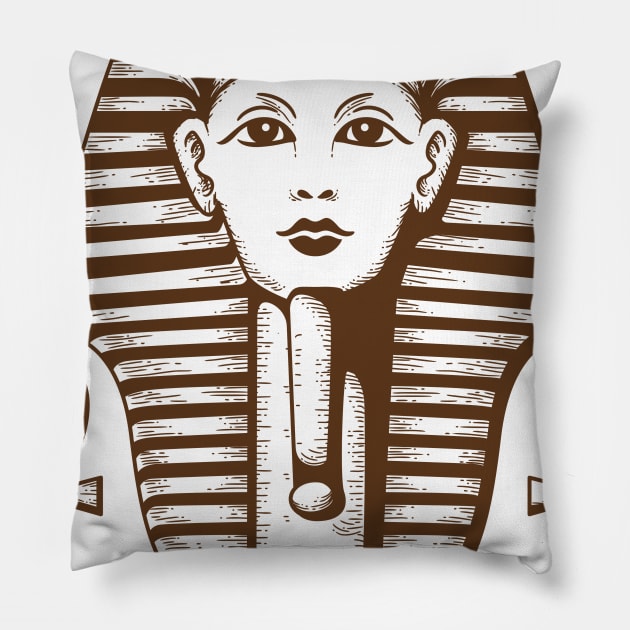 Ancient Egypt gift unisex Pillow by bakry