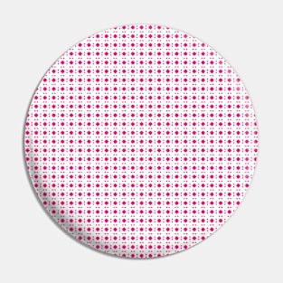 Pink Shape Shifters: Geometric Pattern Pin