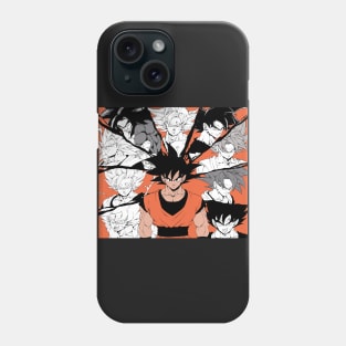 Son Goku all transformations Phone Case