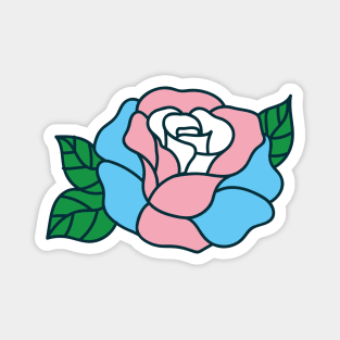 Transgender flower Magnet