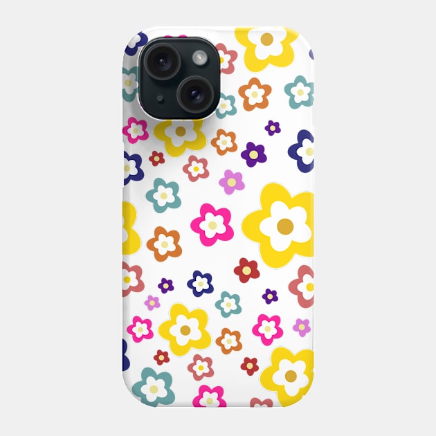 Flower Pattern Phone Case by ElevateElegance