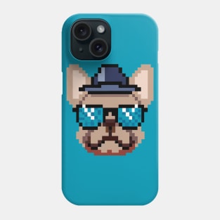 Cool French Bulldog Pixel Art Dog Lover Frenchie Phone Case