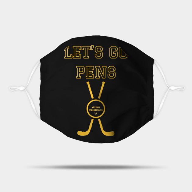 Let S Go Pens Pittsburgh Penguins Mask Teepublic