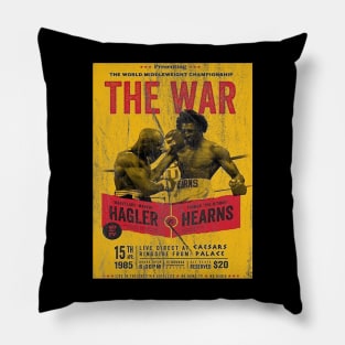 The W.A.R Of Marvin Hagler Pillow