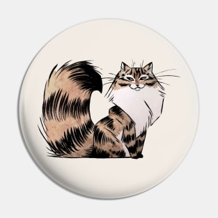 Maine Coon Pin