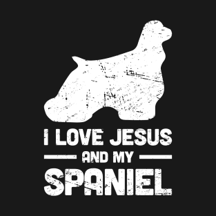 Spaniel - Funny Jesus Christian Dog T-Shirt