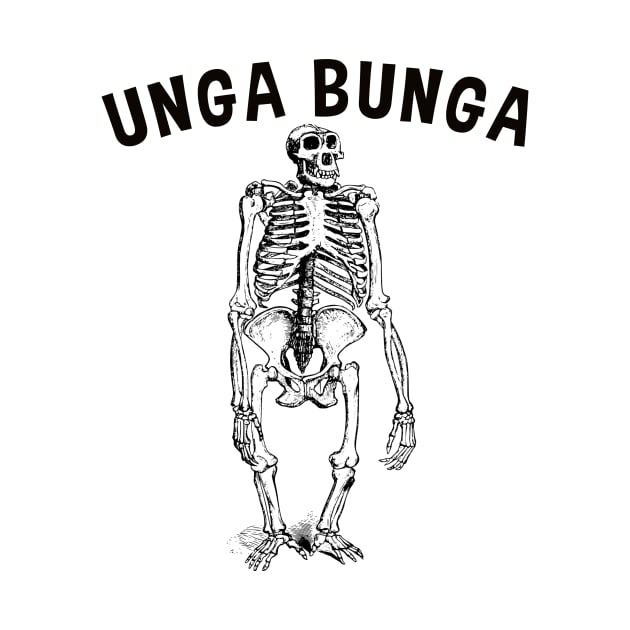 Unga bunga caveman neanderthal skeleton meme by Captain-Jackson