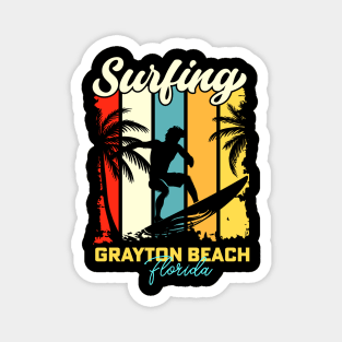 Surfing | Grayton Beach, Florida Magnet