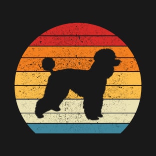 Poodle Vintage Dog Retro 70's and 80's Funny T-Shirt