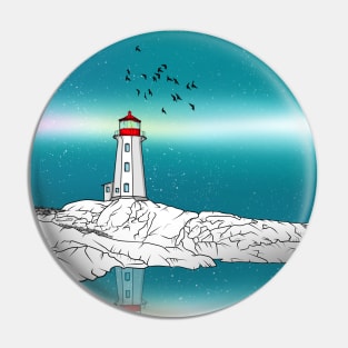 Peggys Point Lighthouse Pin