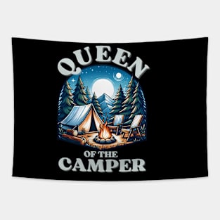 QUEEN OF THE CAMPER Tapestry