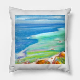 pastel . Cabo da Roca Pillow