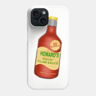 Howard's Day Old Clams' Disinfecting Clam Sauce Phone Case