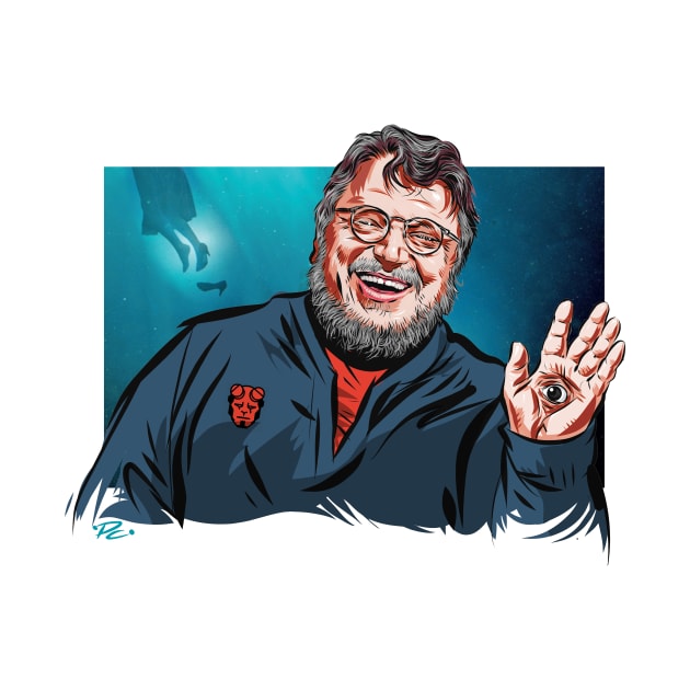 Guillermo del Toro - An illustration by Paul Cemmick by PLAYDIGITAL2020