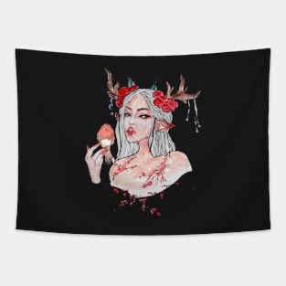 ReindeerWitch Tapestry