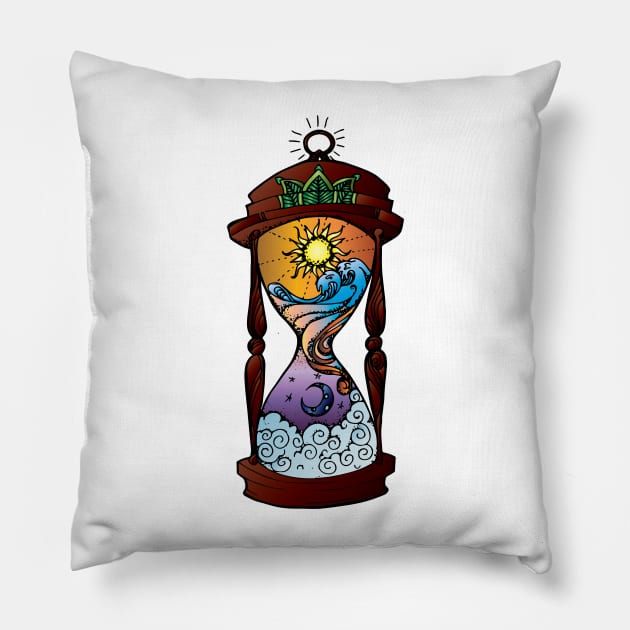 Day To Night Pillow by AmazingArtMandi