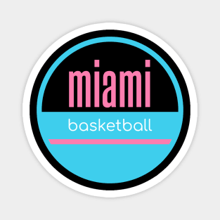 miami basketball Magnet