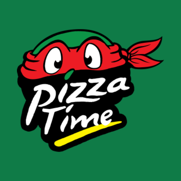 Pizza Time Ninja Turtles TShirt TeePublic