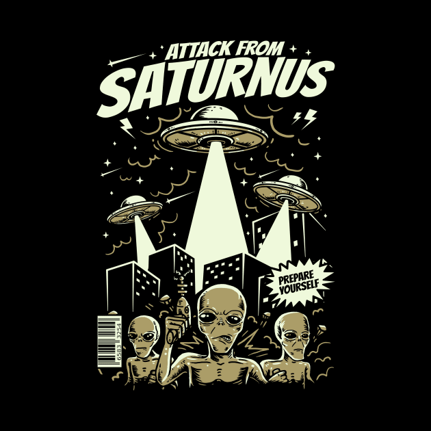 Attack from saturnus by JoeMaggots