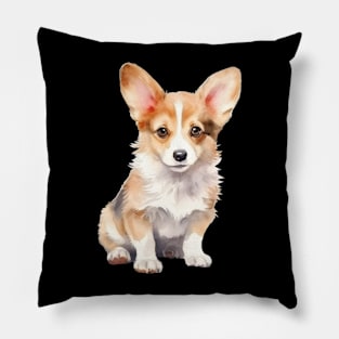 Puppy Pembroke Welsh Corgi Pillow