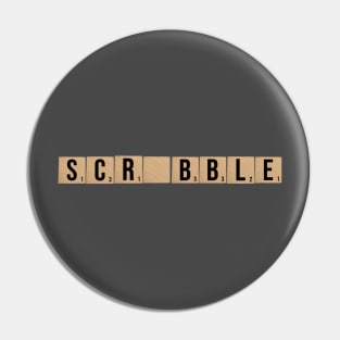 Scrabble - Scr.bble Pin