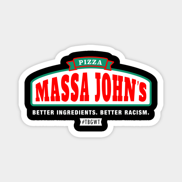 TBGWT Massa Johns Light Magnet by The Black Guy Who Tips Podcast