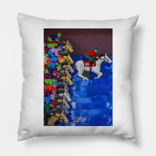 Toy Race Horse Game Pillow