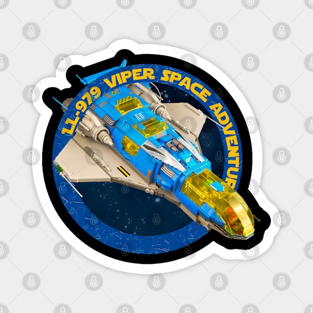 LL 979 Viper Space Adventure Magnet by mamahkian