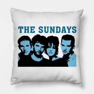 The Sundays - Members Tribute Artwork Pillow