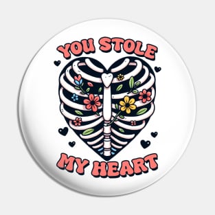 You Stole My Heart Pin