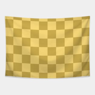 Checkered Square Seamless Pattern - Beige Tones Tapestry