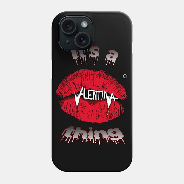 Valentina Phone Case by Wicked9mm